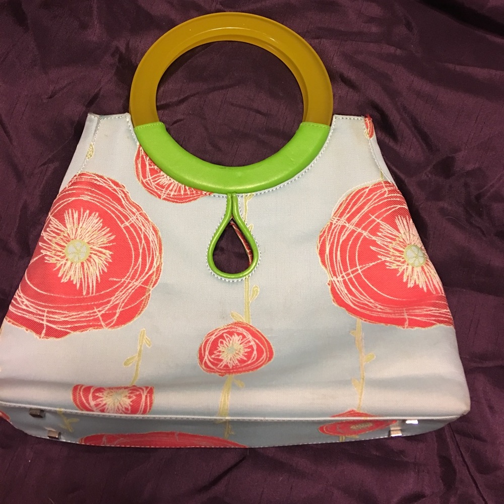 Sweet tropical Preston & York purse vintage style
